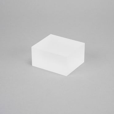 Extra Small Acrylic Block - Frosted