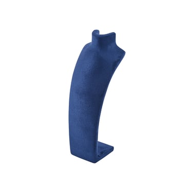 Large Navy Suede Neck Stand | TJDC