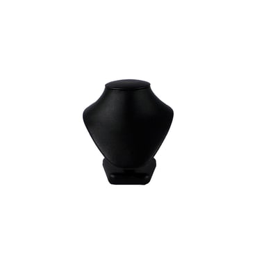 Small Leatherette Bust - Black