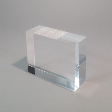 Large Chunky Block - Clear