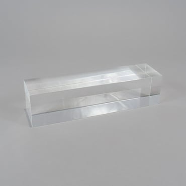 Large Acrylic Display Block - Clear