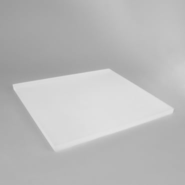 Square Acrylic Presentation Block - Frosted