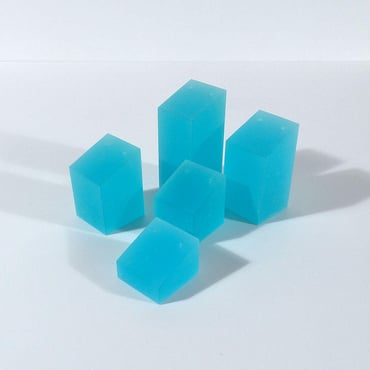 Set of 5 Earring Blocks - Blue