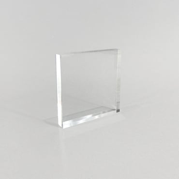 Acrylic Square Block - Clear