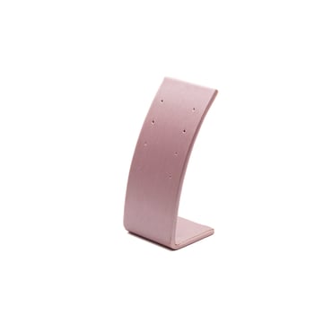 Shimmer Pink Curved Earring Stand- TJDC