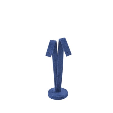 Large Navy Suede Earring Stand | Navy