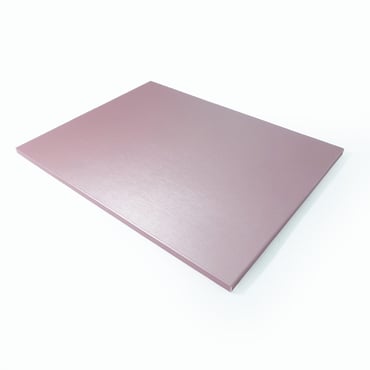 Rectangle Shimmer Baseboard - Pink