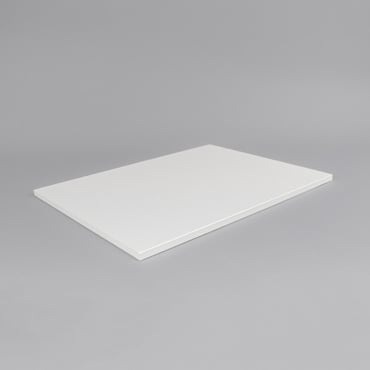 Rectangular Fabric Base - Shimmer White