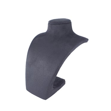 Small Suede Shoulder Bust - Charcoal Grey