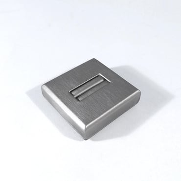 Flat Ring Pad - Shimmer Silver