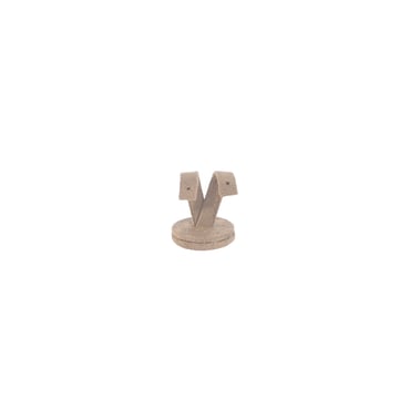 Small Suede Earring Stand - Taupe
