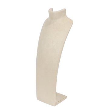 Extra Large Suede Neck Stand - Natural Suede