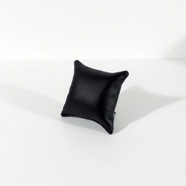 Leatherette Pillow - Black