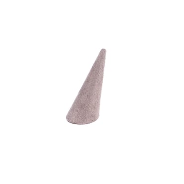 Suede Ring Cone - Taupe