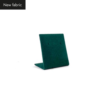 Suede Stud Earring Stand - Racing Green