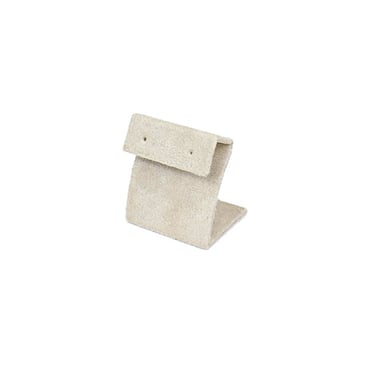 Small Earring Stand - Natural Suede