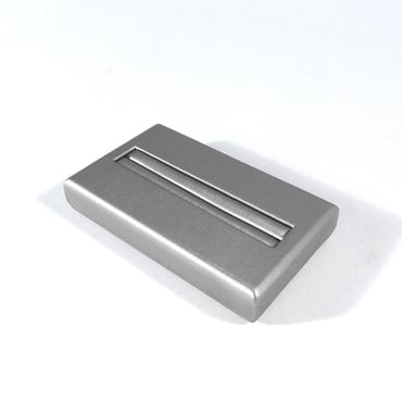 Flat Bangle Pad - Shimmer Silver