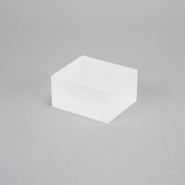 Extra Small Acrylic Block - Frosted