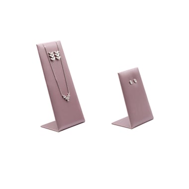 Shimmer pink earring pendant stand - Pink