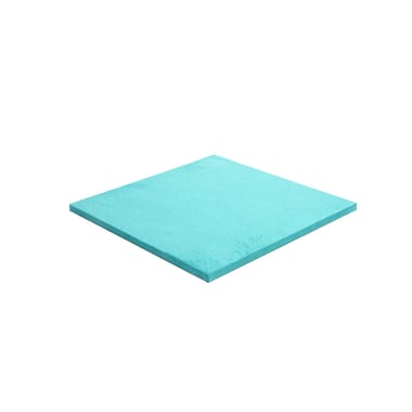 Suede Square Baseboard - Teal