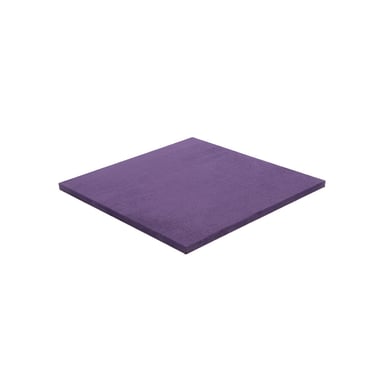 Suede Square Baseboard - Purple