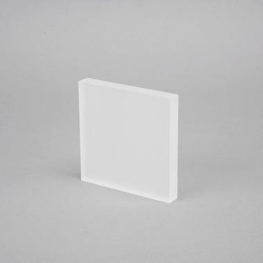 Large Acrylic Squared Block - Frosted