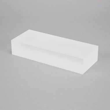 Large Acrylic Block - Frosted