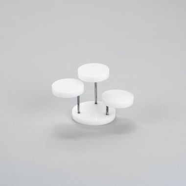 Small 3 Tier Platform - Gloss White