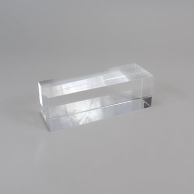 Medium Acrylic Display Block - Clear