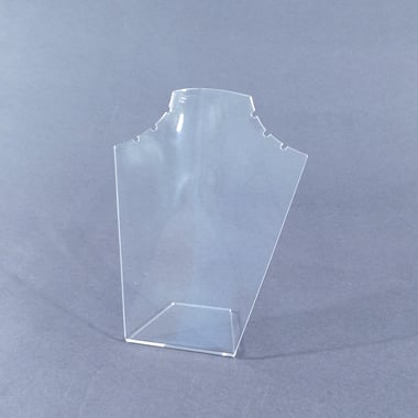 Large Acrylic Silhouette Neck Stand - Clear