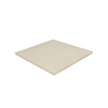 Suede Square Baseboard - Natural Suede