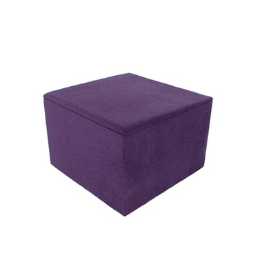 Large Suede Block - Purple