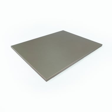 Rectangle Shimmer Baseboard - Pecan