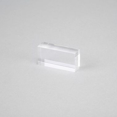 Small Acrylic Rectangular Block - Clear