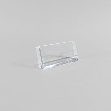 Slanting Printing Block - Clear