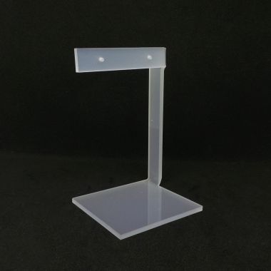 Small Post Acrylic Earring Stand - Frosted