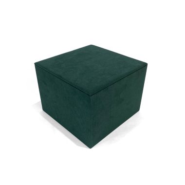 Large Suede Block - Racing Green