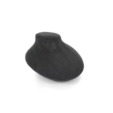 Charcoal Suede Counter Neck | TJDC