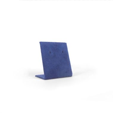 Suede Earring Stand- Navy