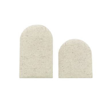 Set of 2 Pendant Stands - Linen