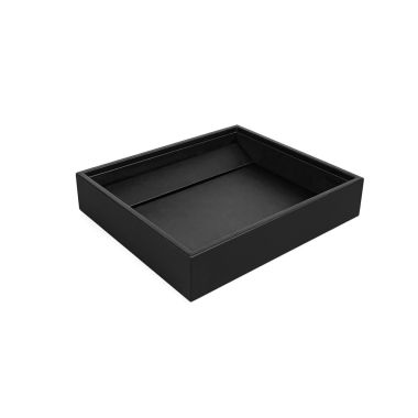 10 Necklace Tray with Flap - Black