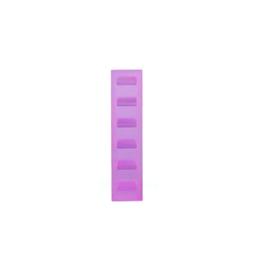 Acrylic 6 Ring Tower - Purple