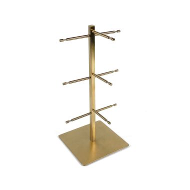 Triple Optical Stand - Brushed Gold