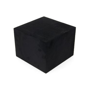 Large Suede Block - Black