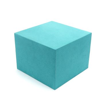 Large Suede Block - Teal