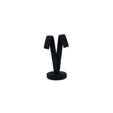 Medium Suede Earring Stand - Black