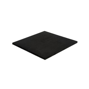 Suede Square Baseboard - Black