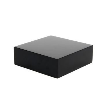 Square Display Block - Gloss Black