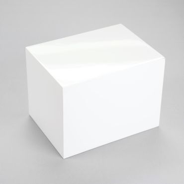 Chunky Display Block - Gloss White