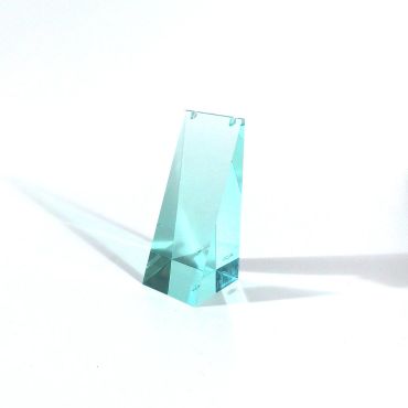 Medium Pendant Wedge - Clear Green